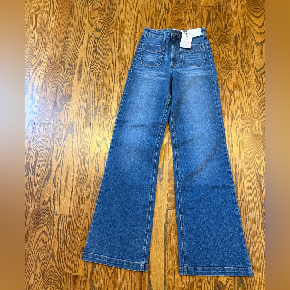Jessica Simpson Blue Flare & Wide Leg Jeans